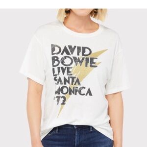 NWT Letluv “David Bowie” short sleeve tee